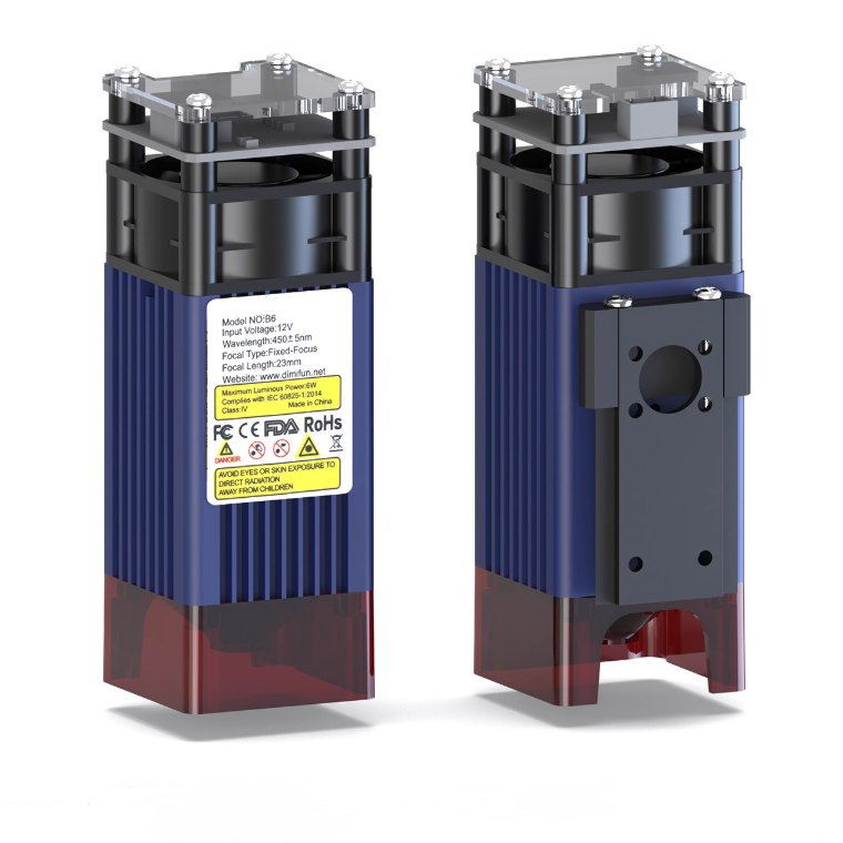 XDRAW 6W High Power Laser Expansion Kit for XDRW Plotter iDraw Pen Plotter with Height Adjustable Fixture