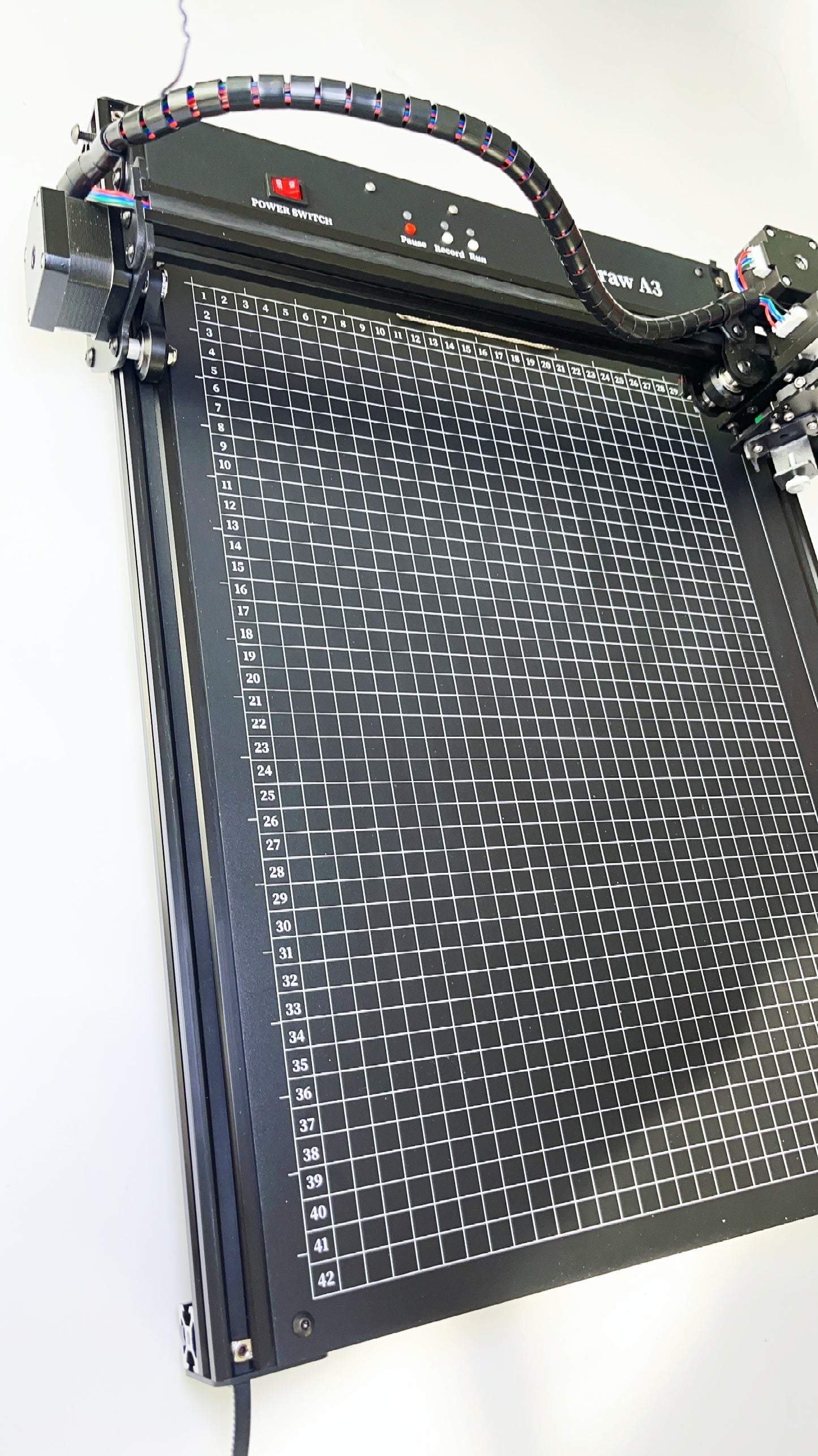 XDRAW A3 Pen Plotter, XYZ Pen Plotter with Offline Function, Enlarged Base Plate 15 x 17'', Compatible with Laser Extension Head