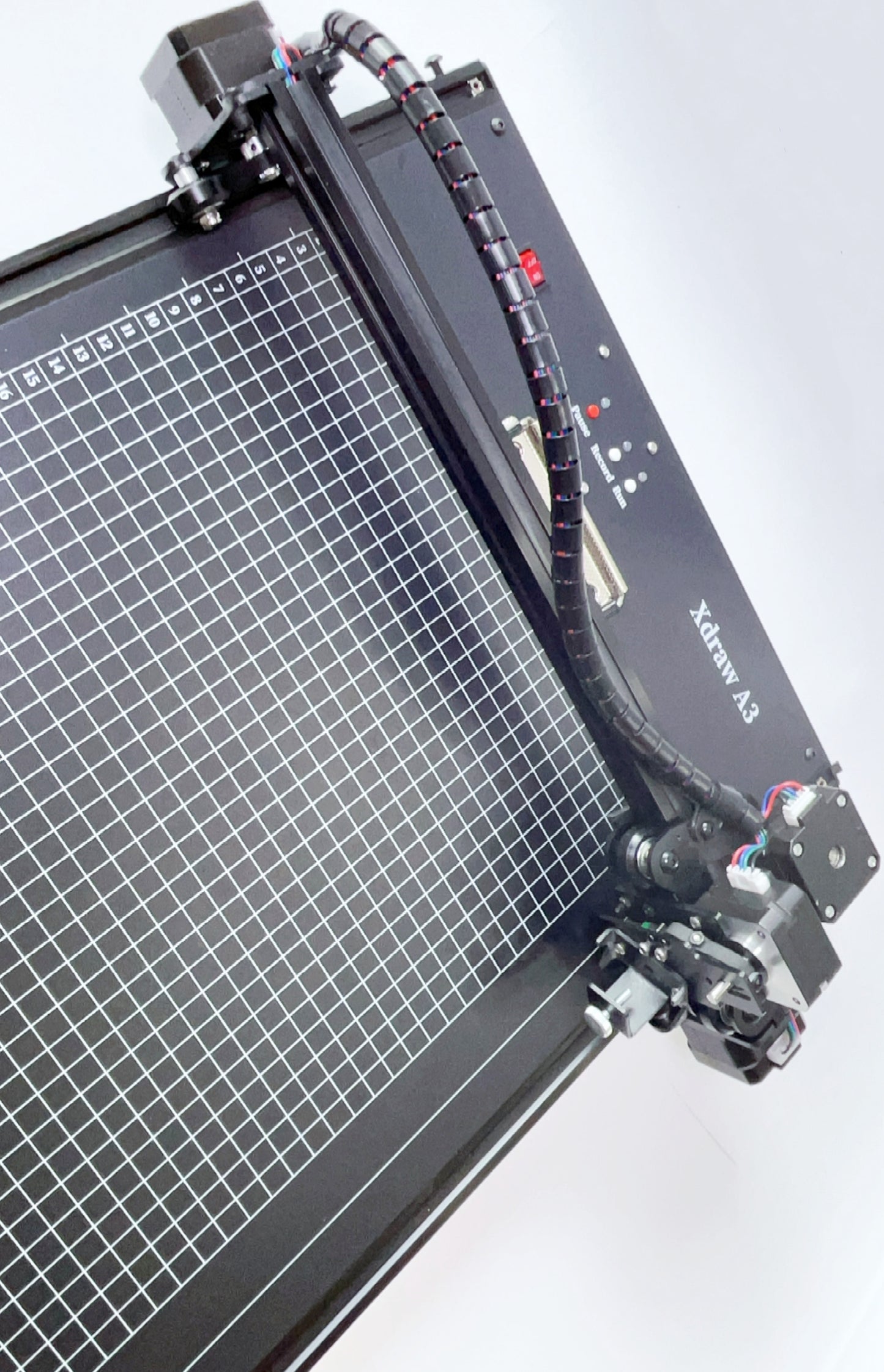 XDRAW A3 Pen Plotter, XYZ Pen Plotter with Offline Function, Enlarged Base Plate 15 x 17'', Compatible with Laser Extension Head